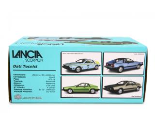 Lancia Scorpion 1976  Blu metallizzato - Blau Laudoracing 1:18 Resinemodell (Türen, Motorhaube... nicht zu öffnen!)